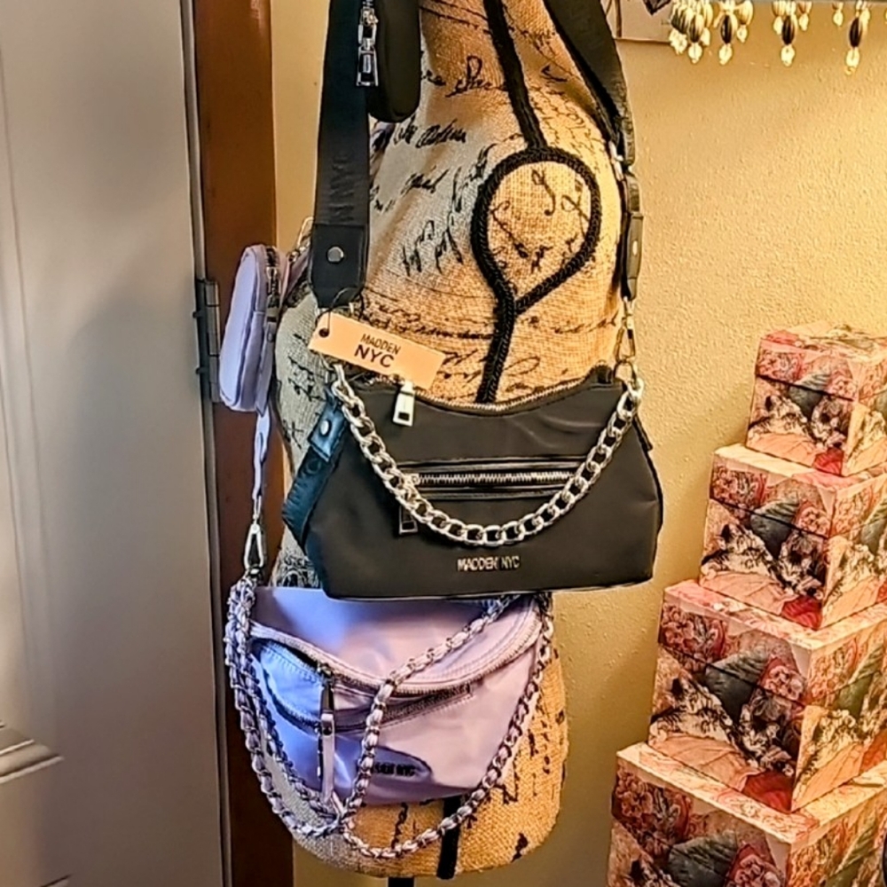 NWT● TWO Madden Girl Bags• Set Of Two!💜🖤 - Picture 4 of 11